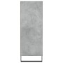 Estantería madera de ingeniería gris hormigón 69,5x32,5x90 cm de vidaXL, Aparadores - Ref: Foro24-828392, Precio: 64,99 €, De...