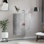 Armario de pared gris hormigón 69,5x34x90 cm de vidaXL, Aparadores - Ref: Foro24-828400, Precio: 82,00 €, Descuento: %
