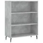 Concrete gray engineered wood shelf 69.5x32.5x90 cm by vidaXL, Sideboards - Ref: Foro24-828384, Price: 59,86 €, Discount: %