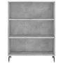 Concrete gray engineered wood shelf 69.5x32.5x90 cm by vidaXL, Sideboards - Ref: Foro24-828384, Price: 59,86 €, Discount: %
