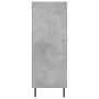 Concrete gray engineered wood shelf 69.5x32.5x90 cm by vidaXL, Sideboards - Ref: Foro24-828384, Price: 59,86 €, Discount: %