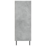 Estantería madera de ingeniería gris hormigón 69,5x32,5x90 cm de vidaXL, Aparadores - Ref: Foro24-828384, Precio: 60,56 €, De...