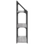 Estantería de pared madera ingeniería gris Sonoma 60x21x78,5cm en Estanterías | Comprar online en Foru.es