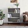Estantería madera de ingeniería gris Sonoma 69,5x32,5x90 cm de vidaXL, Aparadores - Ref: Foro24-828394, Precio: 67,08 €, Desc...