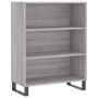 Estantería madera de ingeniería gris Sonoma 69,5x32,5x90 cm de vidaXL, Aparadores - Ref: Foro24-828394, Precio: 67,08 €, Desc...