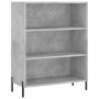 Estantería madera de ingeniería gris hormigón 69,5x32,5x90 cm de vidaXL, Aparadores - Ref: Foro24-828376, Precio: 60,54 €, De...