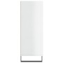 Estantería madera de ingeniería blanco brillo 69,5x32,5x90 cm de vidaXL, Aparadores - Ref: Foro24-828390, Precio: 71,00 €, De...