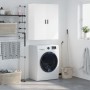 Armario de pared blanco 69,5x34x90 cm de vidaXL, Aparadores - Ref: Foro24-828436, Precio: 74,57 €, Descuento: %