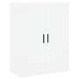Armario de pared blanco 69,5x34x90 cm de vidaXL, Aparadores - Ref: Foro24-828436, Precio: 74,57 €, Descuento: %