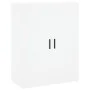 Armario de pared blanco 69,5x34x90 cm de vidaXL, Aparadores - Ref: Foro24-828436, Precio: 73,58 €, Descuento: %
