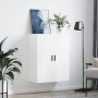 Armario de pared blanco 69,5x34x90 cm de vidaXL, Aparadores - Ref: Foro24-828436, Precio: 74,57 €, Descuento: %