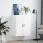 Armario de pared blanco 69,5x34x90 cm de vidaXL, Aparadores - Ref: Foro24-828436, Precio: 73,58 €, Descuento: %
