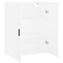 Armario de pared blanco 69,5x34x90 cm de vidaXL, Aparadores - Ref: Foro24-828436, Precio: 74,57 €, Descuento: %