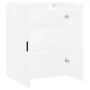 Armario de pared blanco 69,5x34x90 cm de vidaXL, Aparadores - Ref: Foro24-828436, Precio: 73,58 €, Descuento: %