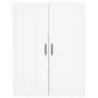 Armario de pared blanco 69,5x34x90 cm de vidaXL, Aparadores - Ref: Foro24-828436, Precio: 73,58 €, Descuento: %