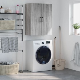 Armario de pared gris Sonoma 69,5x34x90 cm de vidaXL, Aparadores - Ref: Foro24-828450, Precio: 71,91 €, Descuento: %
