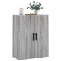 Armario de pared gris Sonoma 69,5x34x90 cm de vidaXL, Aparadores - Ref: Foro24-828450, Precio: 71,91 €, Descuento: %