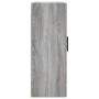 Armario de pared gris Sonoma 69,5x34x90 cm de vidaXL, Aparadores - Ref: Foro24-828450, Precio: 71,91 €, Descuento: %