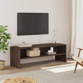 Mueble de TV madera de ingeniería marrón roble 120x40x40cm en Muebles TV | Comprar online en Foru.es