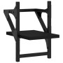 Estantes de pared con barras 2 unidades negro 20x25x30 cm en Estanterías | Comprar online en Foru.es