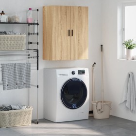 Armario de pared roble Sonoma 69,5x34x90 cm de vidaXL, Aparadores - Ref: Foro24-828439, Precio: 65,15 €, Descuento: %