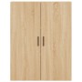 Armario de pared roble Sonoma 69,5x34x90 cm de vidaXL, Aparadores - Ref: Foro24-828439, Precio: 65,15 €, Descuento: %