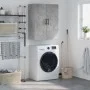 Concrete gray wall cabinet 69.5x34x90 cm by vidaXL, Sideboards - Ref: Foro24-828448, Price: 65,50 €, Discount: %