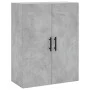 Concrete gray wall cabinet 69.5x34x90 cm by vidaXL, Sideboards - Ref: Foro24-828448, Price: 65,50 €, Discount: %