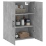 Armario de pared gris hormigón 69,5x34x90 cm de vidaXL, Aparadores - Ref: Foro24-828448, Precio: 66,70 €, Descuento: %