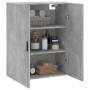 Armario de pared gris hormigón 69,5x34x90 cm de vidaXL, Aparadores - Ref: Foro24-828440, Precio: 56,71 €, Descuento: %