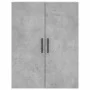 Concrete gray wall cabinet 69.5x34x90 cm by vidaXL, Sideboards - Ref: Foro24-828448, Price: 65,50 €, Discount: %