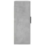 Concrete gray wall cabinet 69.5x34x90 cm by vidaXL, Sideboards - Ref: Foro24-828448, Price: 65,50 €, Discount: %
