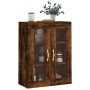 Armario de pared roble ahumado 69,5x34x90 cm de vidaXL, Aparadores - Ref: Foro24-828465, Precio: 89,60 €, Descuento: %