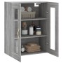 Armario de pared gris Sonoma 69,5x34x90 cm de vidaXL, Aparadores - Ref: Foro24-828466, Precio: 80,65 €, Descuento: %