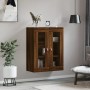 Armario de pared marrón roble 69,5x34x90 cm de vidaXL, Aparadores - Ref: Foro24-828459, Precio: 94,21 €, Descuento: %
