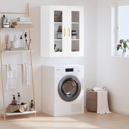 Armario de pared blanco 69,5x34x90 cm de vidaXL, Aparadores - Ref: Foro24-828460, Precio: 91,57 €, Descuento: %
