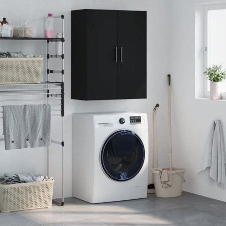 Armario de pared negro 69,5x34x90 cm de vidaXL, Aparadores - Ref: Foro24-828445, Precio: 89,33 €, Descuento: %