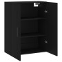 Armario de pared negro 69,5x34x90 cm de vidaXL, Aparadores - Ref: Foro24-828445, Precio: 89,33 €, Descuento: %