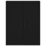 Armario de pared negro 69,5x34x90 cm de vidaXL, Aparadores - Ref: Foro24-828445, Precio: 89,33 €, Descuento: %