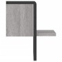Estante de pared con barra gris Sonoma 20x25x30 cm en Estanterías | Comprar online en Foru.es