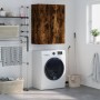 Armario de pared roble ahumado 69,5x34x90 cm de vidaXL, Aparadores - Ref: Foro24-828449, Precio: 68,06 €, Descuento: %