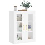Armario de pared blanco 69,5x34x90 cm de vidaXL, Aparadores - Ref: Foro24-828468, Precio: 103,90 €, Descuento: %