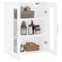 Armario de pared blanco 69,5x34x90 cm de vidaXL, Aparadores - Ref: Foro24-828468, Precio: 103,90 €, Descuento: %