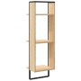 Estantería de pared 3 niveles madera roble Sonoma 30x25x100 cm en Estanterías | Comprar online en Foru.es