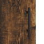 Armario de pared roble ahumado 69,5x34x90 cm de vidaXL, Aparadores - Ref: Foro24-828449, Precio: 68,06 €, Descuento: %