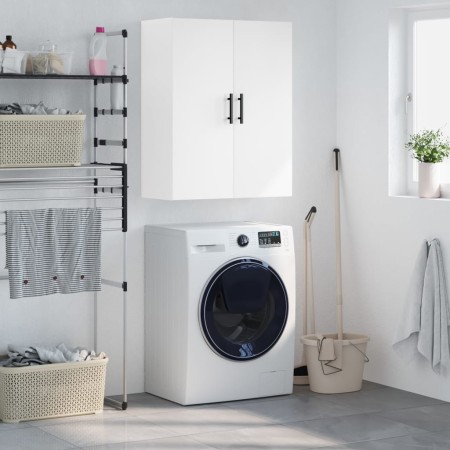 Armario de pared blanco 69,5x34x90 cm de vidaXL, Aparadores - Ref: Foro24-828444, Precio: 73,80 €, Descuento: %