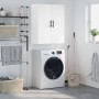 Armario de pared blanco 69,5x34x90 cm de vidaXL, Aparadores - Ref: Foro24-828444, Precio: 73,80 €, Descuento: %