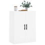 Armario de pared blanco 69,5x34x90 cm de vidaXL, Aparadores - Ref: Foro24-828444, Precio: 73,80 €, Descuento: %