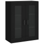 Armario de pared negro 69,5x34x90 cm de vidaXL, Aparadores - Ref: Foro24-828477, Precio: 92,65 €, Descuento: %