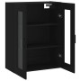 Armario de pared negro 69,5x34x90 cm de vidaXL, Aparadores - Ref: Foro24-828477, Precio: 92,65 €, Descuento: %